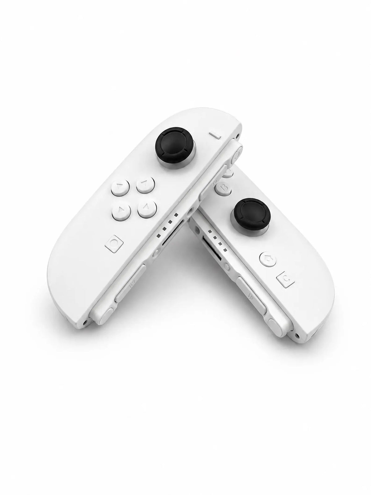 Double White Custom Nintendo Switch 2 Joy-Cons with TMR Drift-Resistant Joysticks