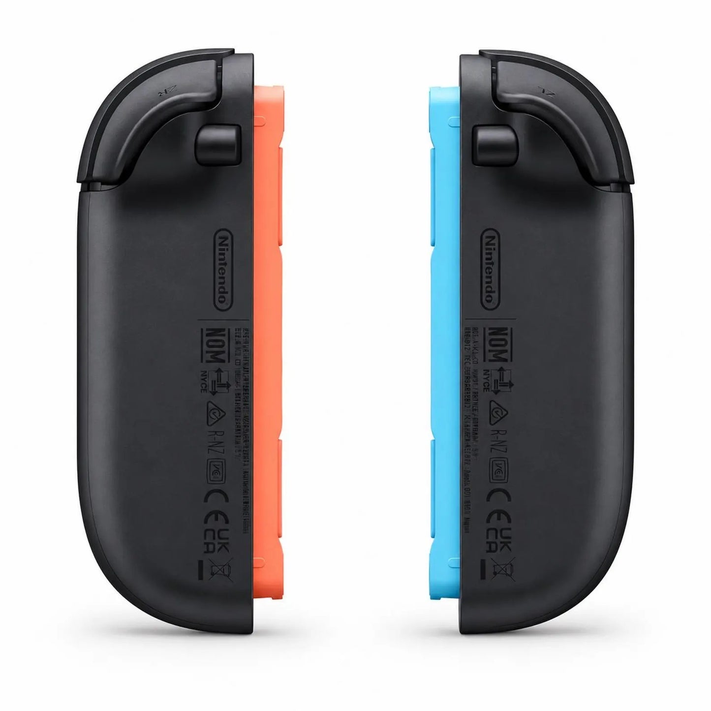 Blue & Orange Samurai Custom Nintendo Switch 2 Joy-Cons with TMR Drift-Resistant Joysticks