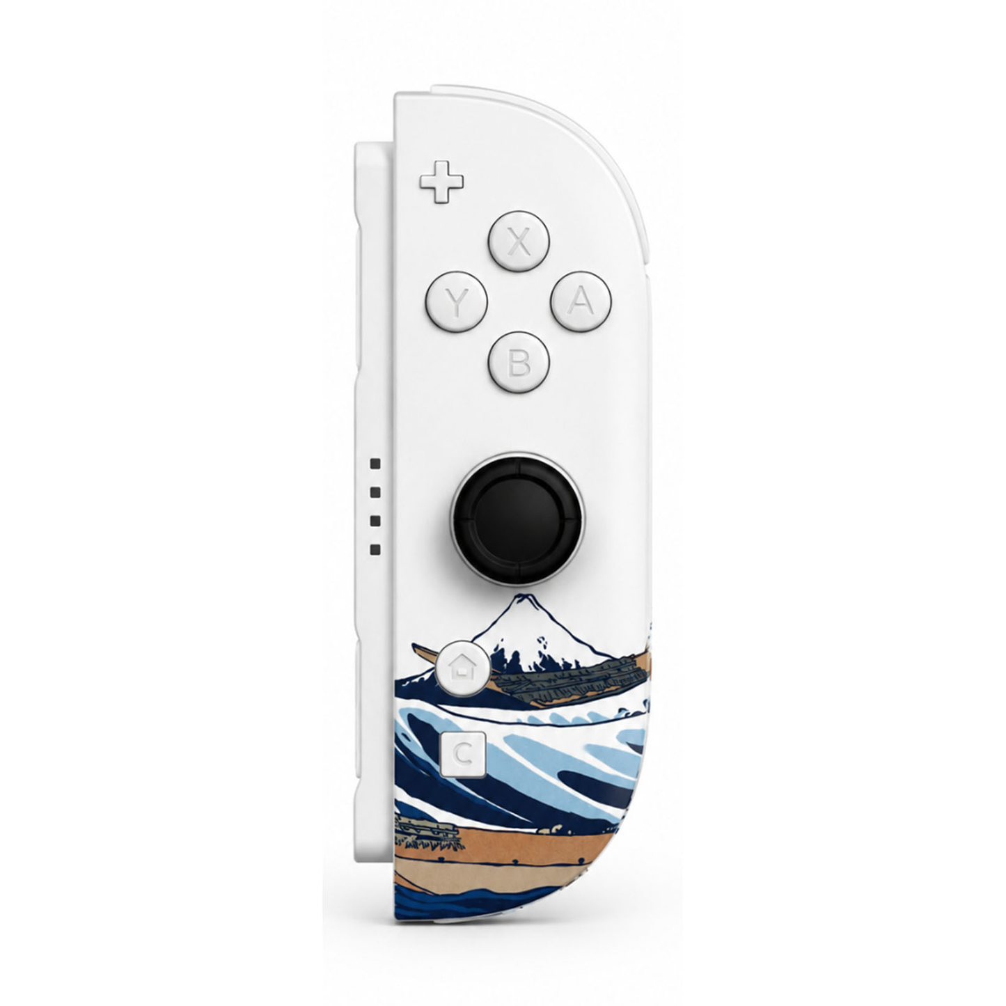 The Great Wave Custom Nintendo Switch 2 Joy-Cons with TMR Drift-Resistant Joysticks