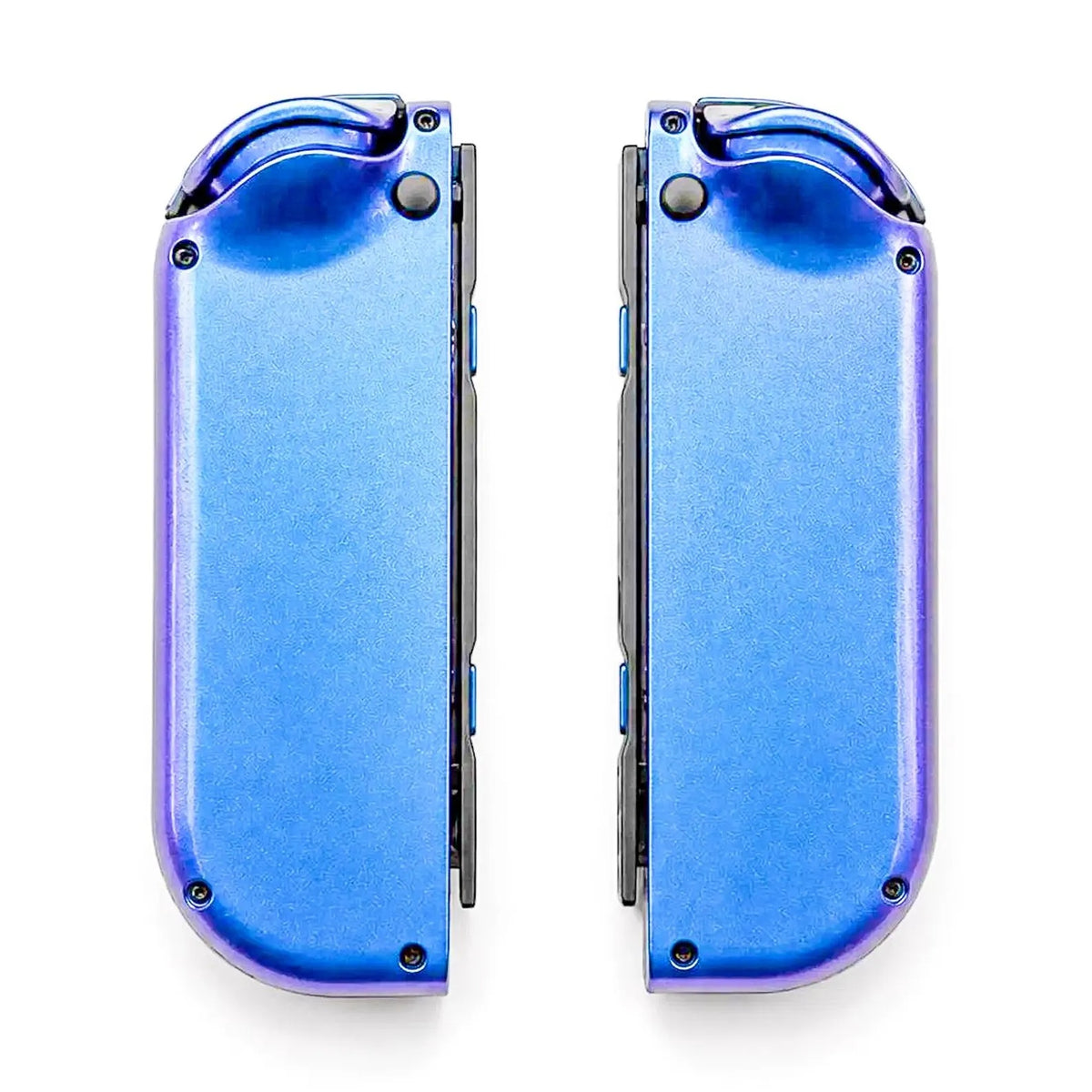 Chameleon Blue & Purple Custom Nintendo Switch 1 Joy-Cons with TMR Hall Effect Joysticks