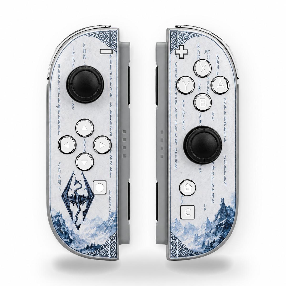Skyrim Custom Nintendo Switch 2 Joy-Cons with TMR Drift-Resistant Joysticks