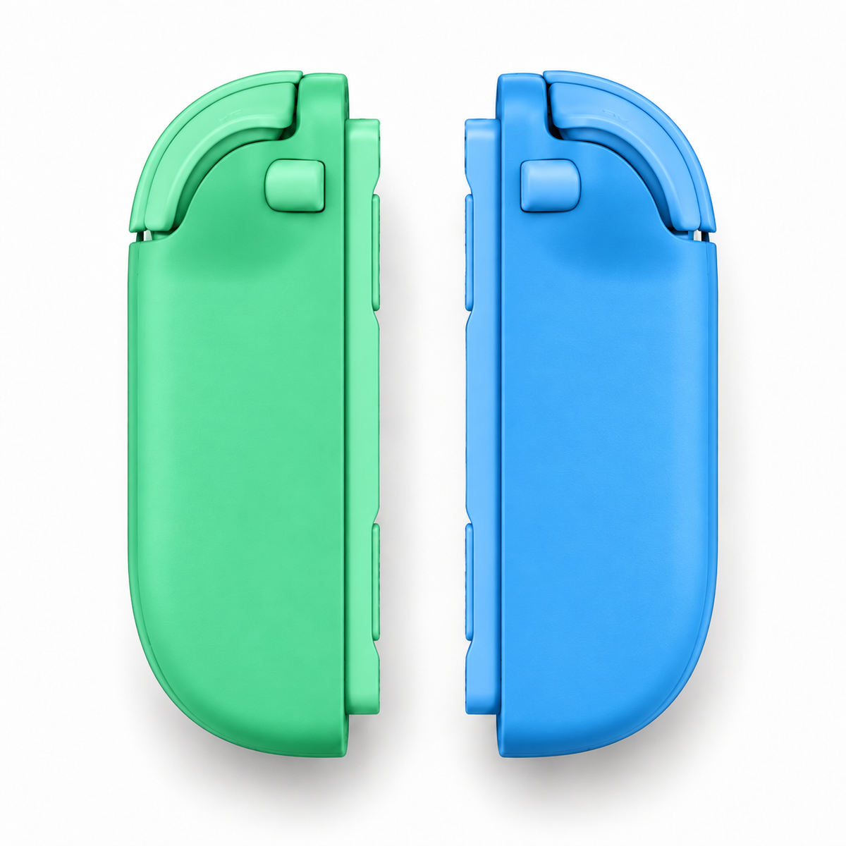Blue and Green Matching Buttons Custom Nintendo Switch 2 Joy-Cons with TMR Joysticks