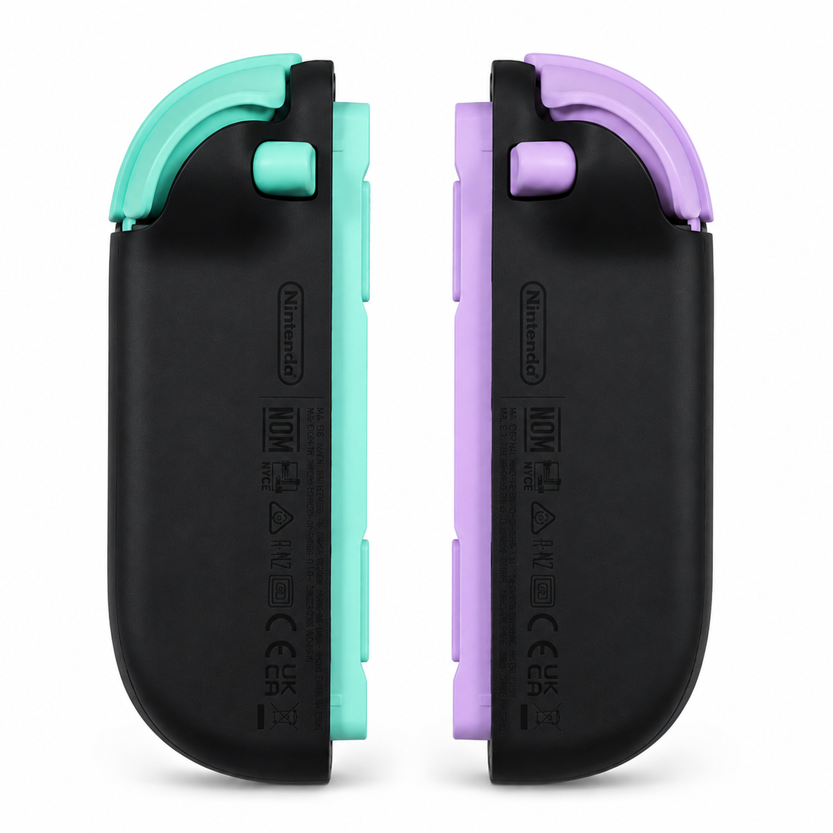 Haunted Purple & Teal Nintendo Switch 2 Joy-Cons with TMR Drift-Resistant Joysticks