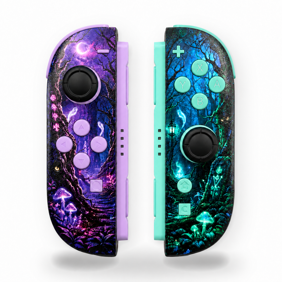 Mystic Forest Nintendo Switch 2 Joy-Cons with TMR Drift-Resistant Joysticks