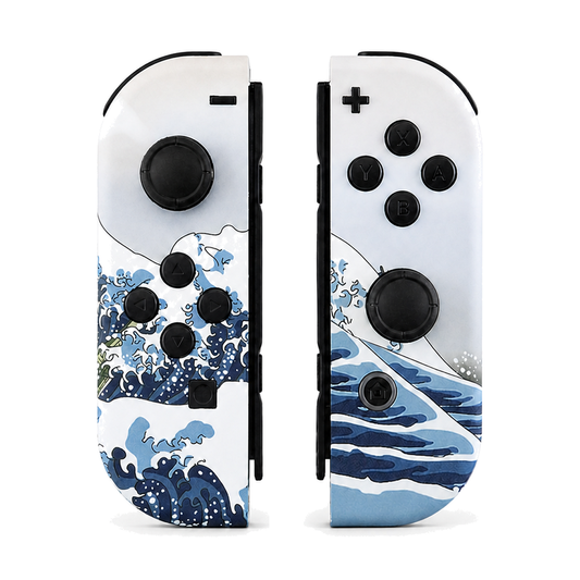 The Great Wave Patterned, standard front: Original controls / Original caps