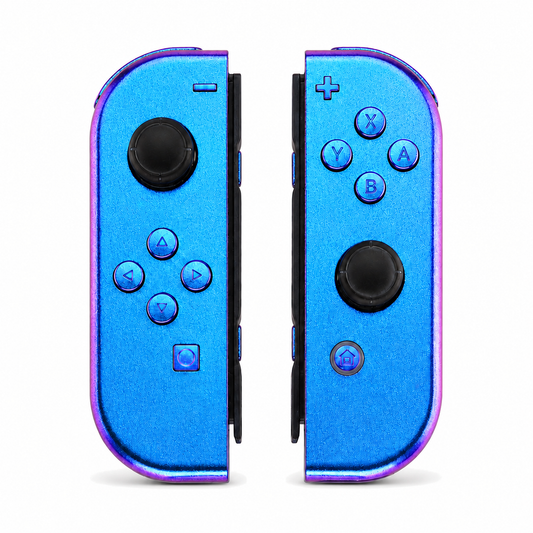 Chameleon Purple Blue, standard front: Original controls / Original caps