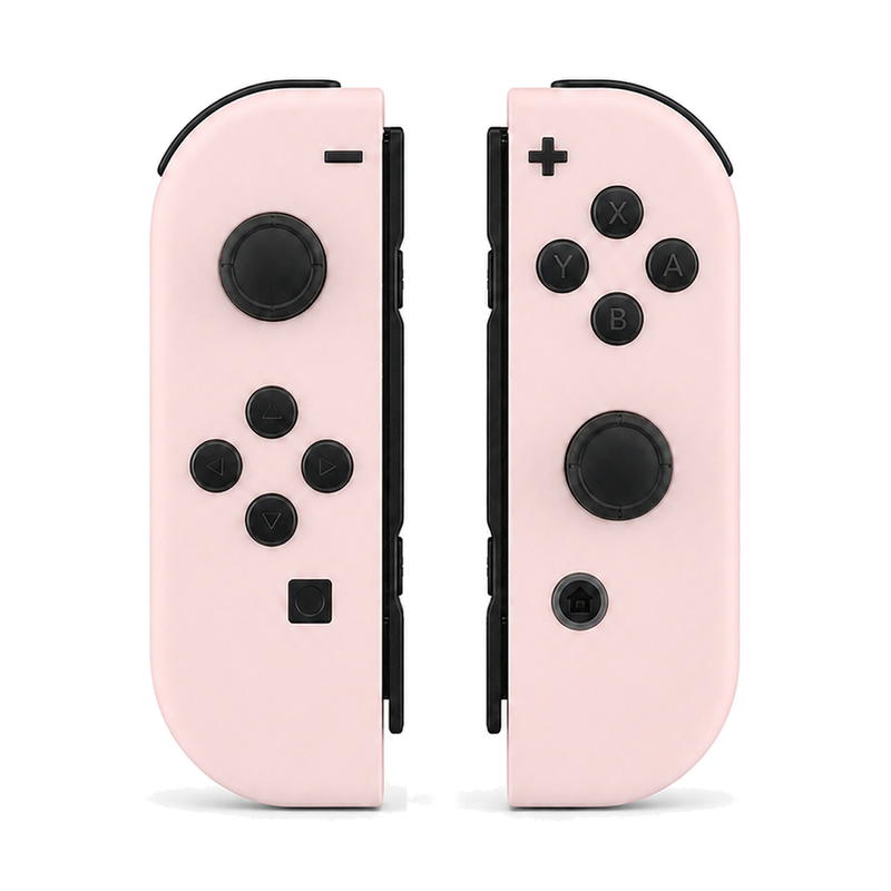 Cherry Blossoms Pink Custom Switch 1 Joy-Con Pair with TMR Joysticks