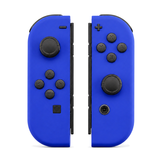 Blue, standard front: Original controls / Original caps