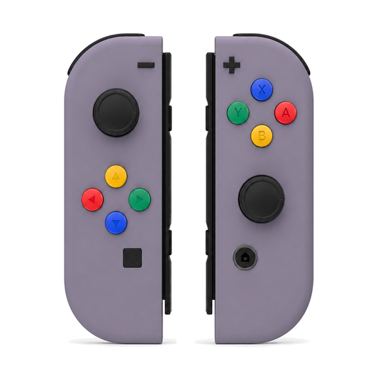 Dark Grayish Violet, standard front: Original controls / Original caps