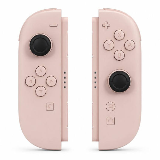 Solid Pink Custom Nintendo Switch 2 Joy-Cons with TMR Drift-Resistant Joysticks
